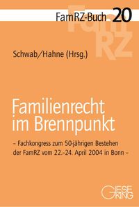 Buch Cover Familienrecht im Brennpunkt