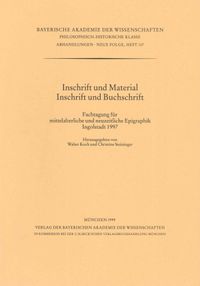 Buch Cover Inschrift und Material. Inschrift und Buchschrift
