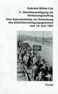 Buch Cover Gleichberechtigung als Verfassungsauftrag
