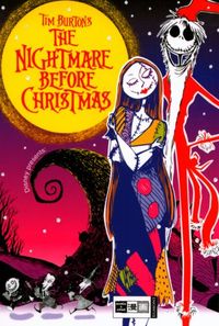 Buch Cover Tim Burtons The Nightmare before Christmas