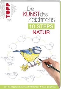 Buch Cover Die Kunst des Zeichnens 10 Steps - Natur