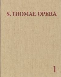 Buch Cover Thomas von Aquin: Opera Omnia / Band 1: In quattuor libros Sententiarum