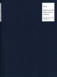 Buch Cover Hegel und die Naturwissenschaften
