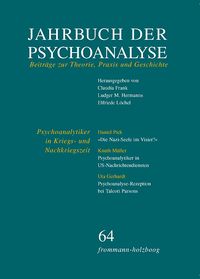 Buch Cover Jahrbuch der Psychoanalyse / Band 64: Psychoanalytiker in Kriegs- und Nachkriegszeit