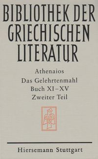 Buch Cover Das Gelehrtenmahl. Buch XI - XV