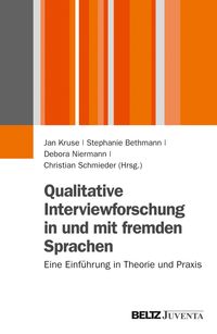 Buch Cover Qualitative Interviewforschung in und mit fremden Sprachen
