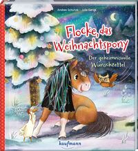 Buch Cover Flocke, das Weihnachtspony - Der geheimnisvolle Wunschzettel