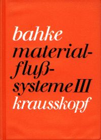 Buch Cover Materialflusssysteme / Materialflussplanung