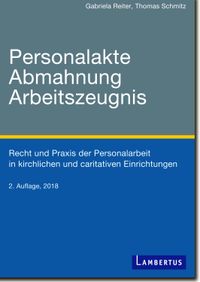 Buch Cover Personalakte, Abmahnung, Arbeitszeugnis