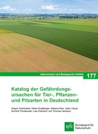 Buch Cover NaBiV Heft 177 Katalog der Gefährdungsursachen für Tier-, Pflanzen- und Pilzarten in Deutschland