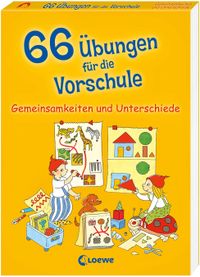 Buch Cover 66 Übungen für die Vorschule - Gemeinsamkeiten und Unterschiede