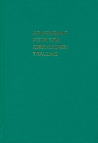 Buch Cover Gemeinsame Feier der kirchlichen Trauung