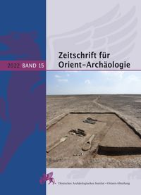 Buch Cover Zeitschrift für Orient-Archäologie