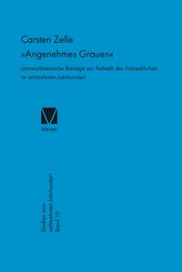 Buch Cover »Angenehmes Grauen«