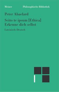 Buch Cover Scito te ipsum /Erkenne dich selbst