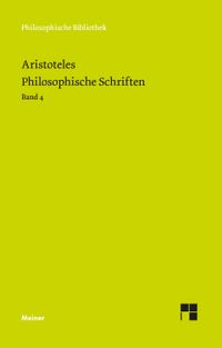Buch Cover Philosophische Schriften. Band 4