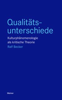 Buch Cover Qualitätsunterschiede