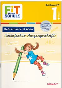 Buch Cover FiT FÜR DIE SCHULE Deutsch. Schreibschrift üben