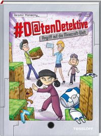 Buch Cover #Datendetektive. Band 5. Angriff auf die Minecraft-Welt