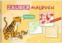Buch Cover Zaubermalbuch. Tierkinder