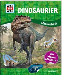 Buch Cover WAS IST WAS Stickerheft Dinosaurier