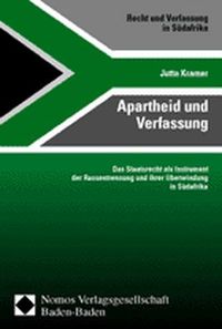 Buch Cover Apartheid und Verfassung