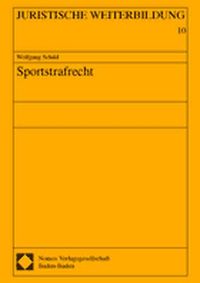 Buch Cover Sportstrafrecht