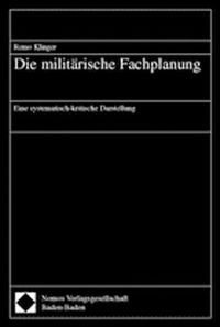 Buch Cover Die militärische Fachplanung
