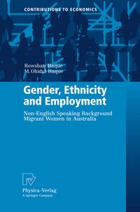 Buch Cover Gender, Ethnicity and Employment