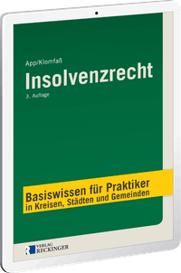 Buch Cover Insolvenzrecht – Digital