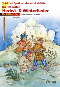 Buch Cover Die schönsten Herbst- und Winterlieder