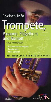 Buch Cover Pocket-Info Trompete, Posaune, Flügelhorn und Kornett