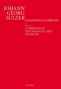 Buch Cover Schriften zu Psychologie und Ästhetik