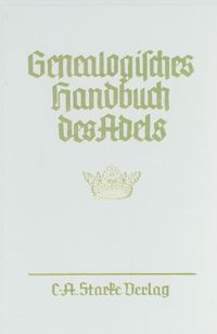 Buch Cover Genealogisches Handbuch des Adels