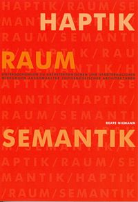 Buch Cover Haptik Raum Semantik