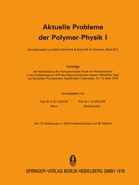 Buch Cover Aktuelle Probleme der Polymer-Physik I