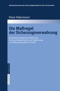 Buch Cover Die Maßregel der Sicherungsverwahrung