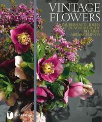 Buch Cover Vintage Flowers