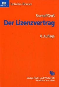 Buch Cover Der Lizenzvertrag