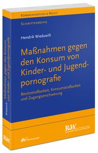 Buch Cover Maßnahmen gegen den Konsum von Kinder- und Jugendpornografie