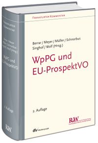 Buch Cover WpPG und EU-ProspektVO