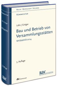 Buch Cover Bau und Betrieb von Versammlungsstätten
