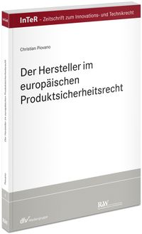 Buch Cover Der Hersteller im europäischen Produktsicherheitsrecht