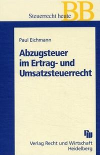 Buch Cover Abzugsteuer im Ertrag- und Umsatzsteuerrecht