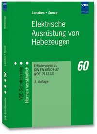 Buch Cover Elektrische Ausrüstung von Hebezeugen