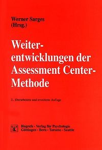 Buch Cover Weiterentwicklungen der Assessment Center-Methode