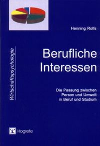 Buch Cover Berufliche Interessen