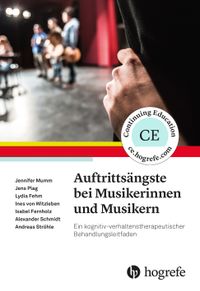 Buch Cover Auftrittsängste bei Musikerinnen und Musikern