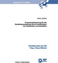 Buch Cover Prozessoptimierung für die Hartfeinbearbeitung durch Kombination von Hartdrehen und Schleifen