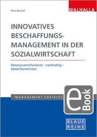 Buch Cover Innovatives Beschaffungsmanagement in der Sozialwirtschaft
